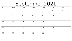 Print a calendar for september 2021 quickly and easily. September 2021 Calendar Printable Template Mycalendarlabs