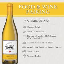 Good Ole Everyday Wine With Simple Pairings Sutter Home Food And Wine Paring For Chardonnay Essen Und Wein Wein Trinken In Vino Veritas