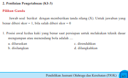 Jawaban pjok kelas 8 halaman 69. Kunci Jawaban Pjok Kelas 8 Halaman 63 66 Penilaian Pengetahuan Bab 1 Ilmu Edukasi