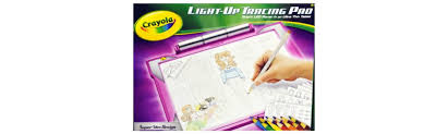 Crayola Light Up Tracing Pad Allows Kids To Do Easy Artistic Drawings