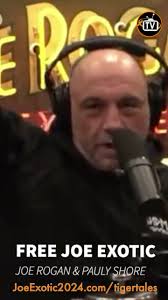 Joe Rogan and Pauly Shore want to Free Joe Exotic #joerogan  #joeroganpodcast #joeroganclips #paulyshore #joeexotic #tigerking  #freejoeexotic #joeexoticforpresident #pardon #justice #joeexotictigerking
