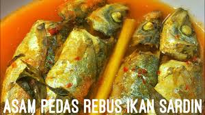 Sardin kacang panggang ala tunku azizah yang unik 00:15. Asam Pedas Rebus Ikan Sardin Sour And Spicy Sardine Soup Youtube