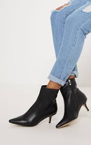 Black Low Heel Ankle Boot Black Heels Low Boots Low Heel Ankle Boots