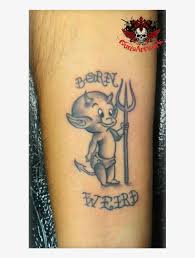 Females are going passionate for tattoo body art and they are searching for exquisite and incredible ideas of girly tattoo designs. Born Weird Tattoo Weird Tattoos Girly Tattoos Girl Tattoo 1001x1001 Png Download Pngkit