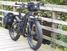 Place your bicycle on level surface, next to a post or wall so that you can hold your body upright. How To Fit A Rear Rack On A Full Suspension Bike Electric Bike Forums Q A Help Reviews And Maintenance