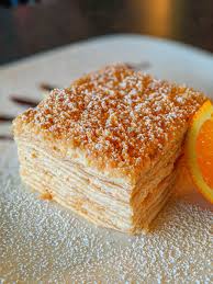 It's great for cake filling, profiteroles, waffle straws, tarts, etc. Napoleon Cake Picture Of Pushkin Russian Restaurant Bar San Diego Tripadvisor