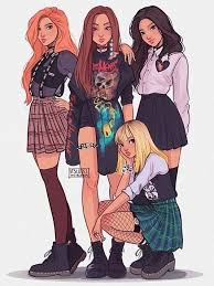 Friend Squad Emo Perfect Artsy Casual This Is Actually A Kpop Girl Group Bff Drawings Cute Art Drawings Of Friends October 16 at 12:02 pm ·. pinterest