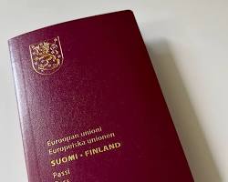 Image of Finnish passport