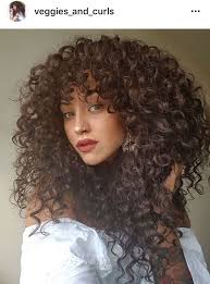 Curly Natural Hair And Bangs Curly Hair Styles Naturally Curly Hair Styles Curly Hair Inspiration
