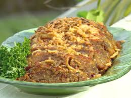 With all the traditional meatloaf ingredients with an addition of parmesan cheese and milk for softness and more flavor, this meatloaf has it all. Bacon Cheeseburger Meatloaf Paula Deen Food Network Bacon Cheeseburger Meatloaf Cheeseburger Meatloaf Cheeseburger Meatloaf Recipes