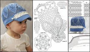 Anlatimli Yazlik Cocuk Orgu Sapka Modelleri Canim Anne Tig Desenleri Krose Erkek Bebek