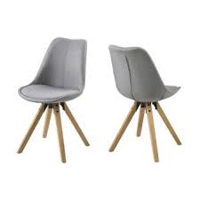 Maybe you would like to learn more about one of these? Chaises Modernes Bois Et Tissus Earl Lot De 2 Achat Prix Fnac