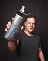 Matt damon talks to radio davos. Matt Damon Launches Charity Water Bottle Look To The Stars