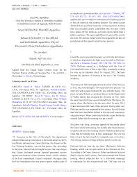 Sean DECRANE, Plaintiff-Appellee, v. Edward ECKART, in his official and  individual capacities; City of Cleveland, Ohio, Defendan