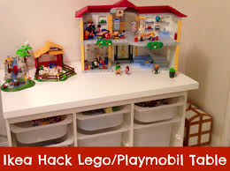 Ikea Hack Table Lego Playmobil Family Food And Travel Ikea Hack Ikea Ikea Furniture Hacks