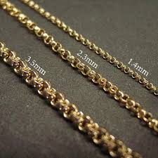 14k Gold Filled Belcher Chains