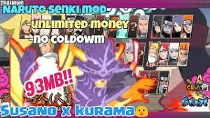 Download terlebih dahulu game tersebut pada tombol button diatas. Naruto Senki Mod Kurama X Susano No Coldown Size Kecil Youtube