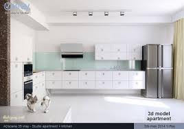 3d max vray 3d model interior living