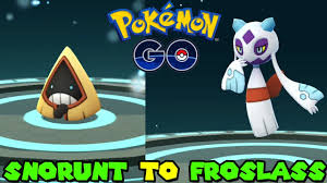 Evolve Snorunt Pokemon Go