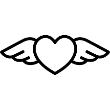 This png is great for creating. Heart With Wings Vector Svg Icon Svg Repo