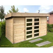 Cabanon de jardin au sein d'une. Abri De Jardin 28mm Moderne Toit Plat Stockholm Solid Achat Pas Cher