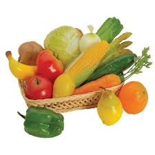 Realistic Looking Plastic Fruits And Vegetables Carrot Is 8 L 15 Pc Set Ages 2 Yrs Play Food Realistic Play Food Healthy Fruits And Vegetables