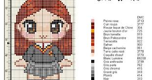 Chose Promise Chose Due Voici Miss Weasley En Chair Et En Os En Fils Et En Croix Cliquez Sur Crochet De Harry Potter Point De Croix Broderie Point De Croix
