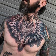 Top 250 Hyper Realistic Tattoo For 2020 Creative Tattos Best Tattoo Ideas Chest Tattoo Men Owl Tattoo Chest Cool Chest Tattoos