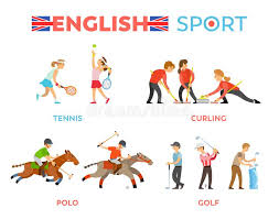 Partes del cuerpo en inglés. Grillo Del Futbol Del Tenis Del Golf Del Deporte Que Se Encrespa Ingles Ilustracion Del Vector Ilustracion De Plano Balompie 149788386