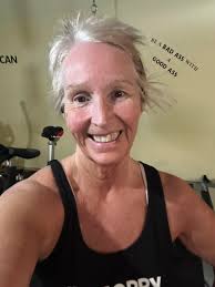 Workout with my dog using Tracy's ab workout