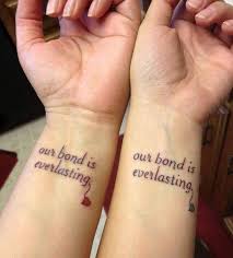 No, you don't want to stop at just best friends — you want to emphasize what. 1001 Ideas For Best Friend Tattoos To Celebrate Your Friendship With