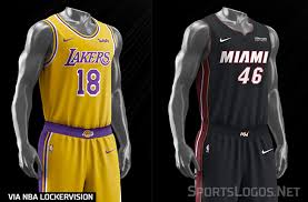 Authentic los angeles lakers jerseys are at the official online store of the national basketball get all the very best los angeles lakers jerseys you will find online at global.nbastore.com. Lakers Heat 2020 Nba Finals Uniform Schedule Sportslogos Net News