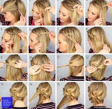 Elegant Hair Steps Braiding Your Own Hair Hair Styles Step By Step Hairstyles