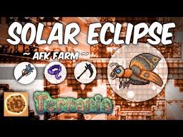 Terraria how to summon a solar eclipse!!! Steam Community Video Terraria Afk Solar Eclipse Farm