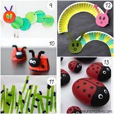 Sommaire d'une petite partie des activités et bricolages dès 3 ans. 58 Bricolages De Printemps Pour Les Enfants