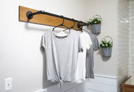 Check spelling or type a new query. Diy Wall Mounted Clothing Rack Sammy On State