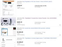 Look Ps5 Insane Ebay Offers For Pre Order Closure 25 000 For A Unit In November Who S The Lucky Bidder Tech Times