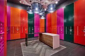Pictured Mail Room Materials Vendors Used Deform Caesarstone Montana Ghost Wood Interface With Images Commercial Interior Design