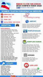 Salah guna kuasa jabatan air sabah, sprm rampas rm114.5 juta ringgit lebih 100 juta ringgit dirampas suruhanjaya. Suara Masyarakat Sabah On Twitter Save This Check Out This Emergency Phone Numbers List Sabah