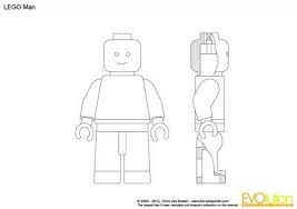 The Blueprints Com Vector Drawing Lego Man Lego Man Lego 3d Lego