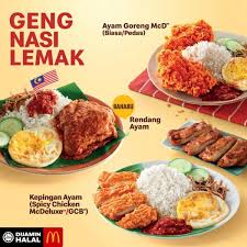 Nasi lemak lover ayam rendang rendang chicken mp3 & mp4. Mcdonald S Geng Nasi Lemak Ayam Goreng Mcd Rendang Ayam Kepingan Ayam