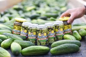 Martin House Sour Pickle Beer A Gose Brewed With Dill Pickle Brine Debuts In Cans In October 2019 A Collaboration With Best Maid Pi Sour Pickles Pickles Beer