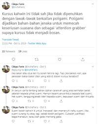 Sebenarnya, ada lagi di sebalik sifat lelaki yang tidak diketahui. Panas Pergi Kursus Kahwin Ustaz Kata Suami Tiada Istilah Curang Sebab Ada Hak Poligami Betul Ke Orang Perempuan Je Tak Boleh Terima Kenyataan Viral Mstar