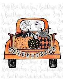 Trick Or Treat Pnghalloween Sublimation Designs Etsy Halloween Clipart Halloween Art Fall Halloween