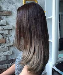 Ombre hair is a coloring effect in which the bottom portion of your hair looks lighter than the top portion. Trendy Ideas For Hair Color Highlights Chocolate Beige Grey Ombre Hair Color More Jpg Beauty Haircut Home Of Hairstyle Ideas Inspiration Hair Colours Haircuts Trends
