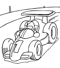 Kindergarten easy cars coloring pages are a fun way for kids of all ages to develop creativity, focus, motor skills and color recognition. Top 25 Race Car Coloring Pages For Your Little Ones