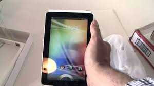 HTC Flyer WiFi Unboxing - YouTube