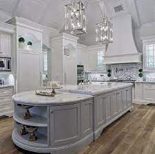 Top 70 Best Vaulted Ceiling Ideas High Vertical Space Designs Gorgeous Kitchens White Modern Kitchen Vaulted Ceiling Kitchen