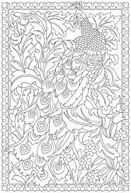 This is peacock coloring page for adults image. Welcome To Dover Publications Peacock Coloring Pages Designs Coloring Books Coloring Books