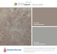 Concrete pool decks add a lot of value to a homeowner's pool area. I Found These Colors With Colorsnap Visualizer For Iphone By Sherwin Williams Hammered Silver Sw 2840 Colorful Patio Patio Flooring Stamped Concrete Patio